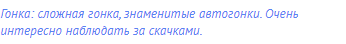 гонка: сложная гонка, знаменитые автогонки. Очень