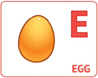 Как по английски будет яйцо